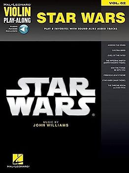 Star Wars: Violin Play-Along Volume 62 (Hal Leonard Violin Play-Along, Band 62) (Hal Leonard Violin Play-Along, 62, Band 62)