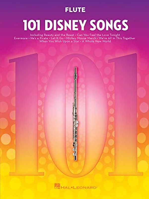 101 Disney Songs -For Flute-: Noten, Sammelband für Flöte