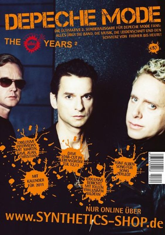 Depeche Mode The Synthetics Years TEIL 2 (inkl. Dave Gahan Star Cut in Lebensgroeße) - Micha L. Spenst