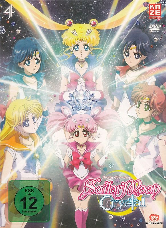 Sailor Moon Crystal: Vol. 4 - Episoden 21-26 [2 Discs] DVD