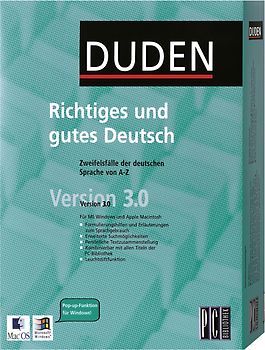 DUDEN: Richtiges und gutes Deutsch - Version 3.0 MacOS