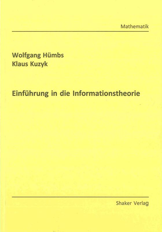 Einführung in die Informationstheorie