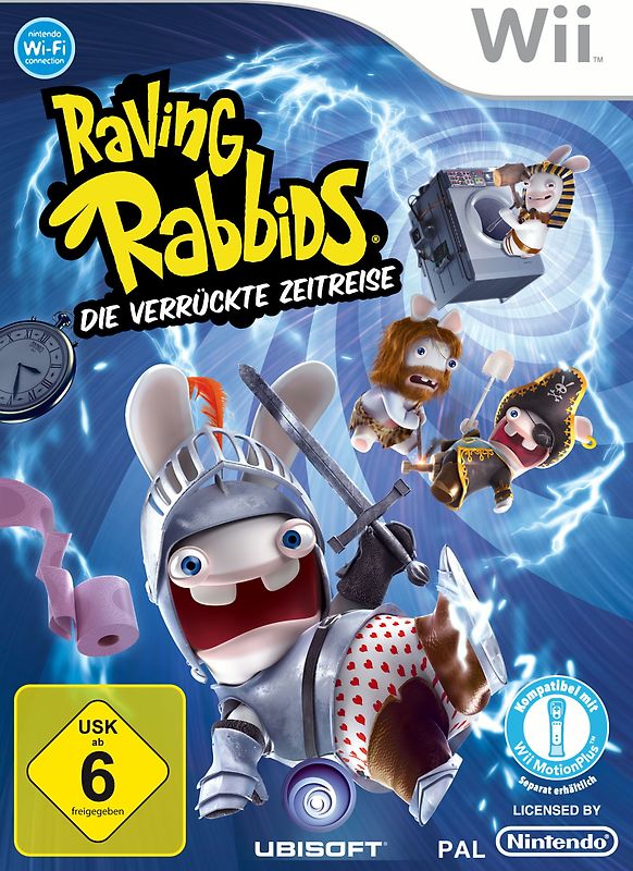 Raving Rabbids: Die verrückte Zeitreise Nintendo Wii