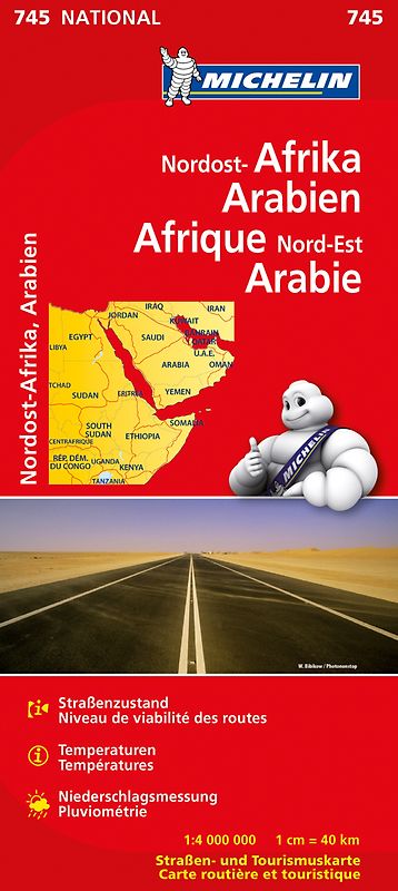 Michelin Nordost-Afrika, Arabien