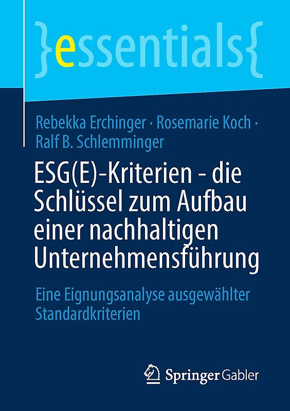 ESG(E)-Kriterien - die Schlüssel zum Aufbau einer nachhaltigen Unternehmensführung