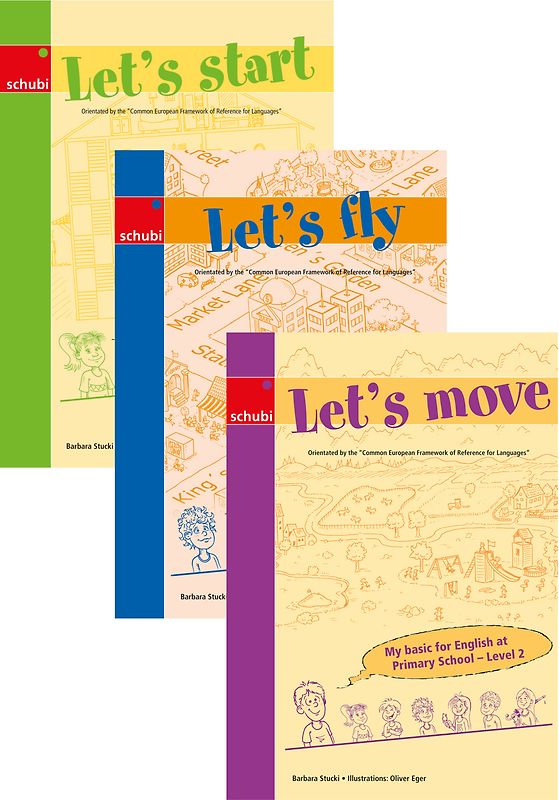 Let's start, Let's move, Let's fly