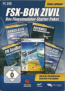 Flight Simulator X - Box Zivil PC Spiele
