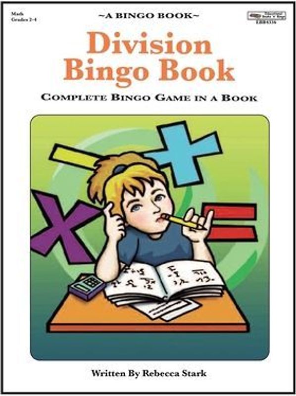Division Bingo Book: Complete Bingo Game In A Book