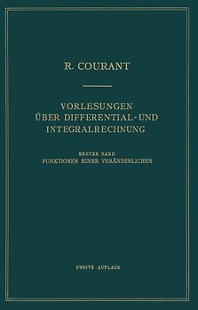 Vorlesungen Über Differential- und Integralrechnung