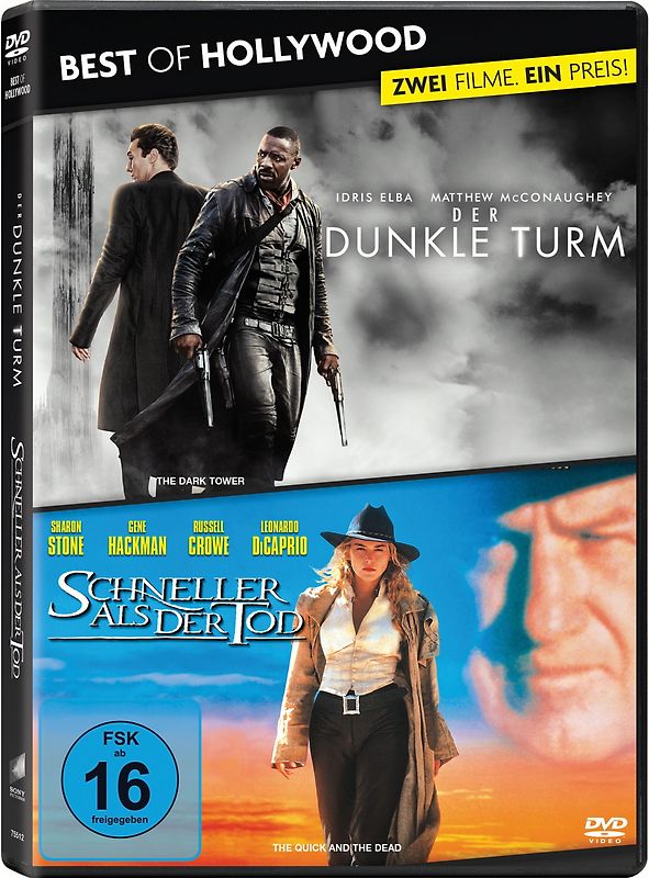 Best of Hollywood - 2 Movie Collector's Pack: Der dunkle Turm / Schneller als der Tod [2 DVDs] DVD