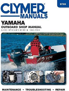 Yamaha 6-100 Hp Clymer Outboard Motor Repair Manual