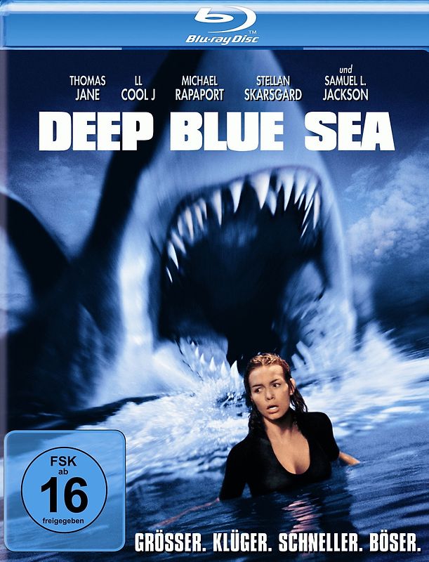 Deep Blue Sea Blu-ray Disc