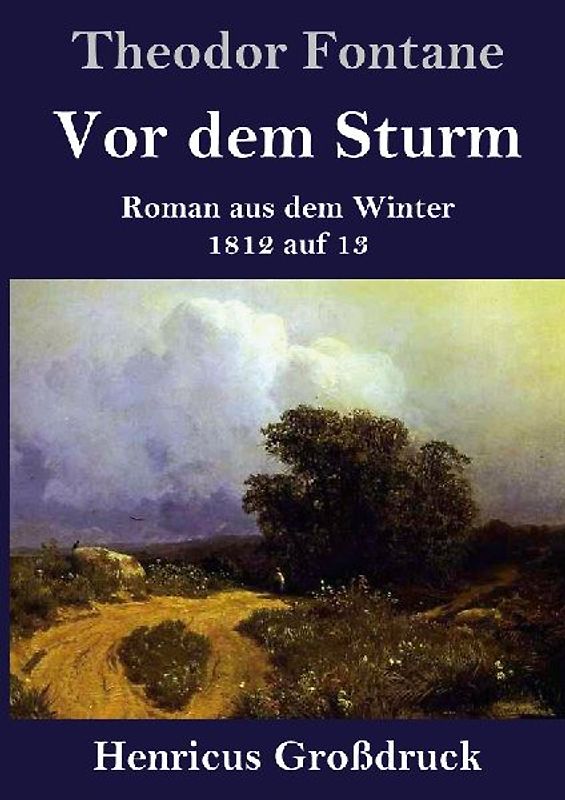 Vor dem Sturm (Großdruck)