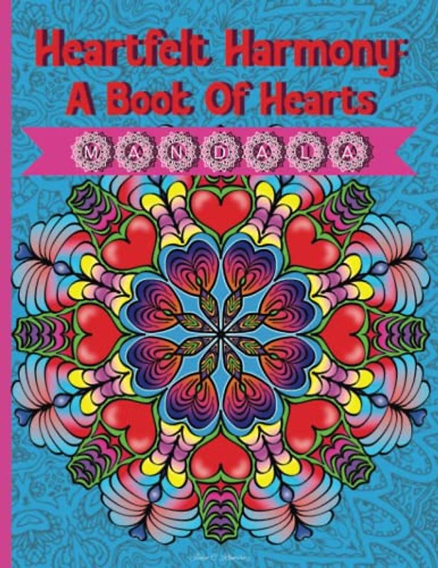 Heartfelt Harmony: A Book of Heart Mandalas