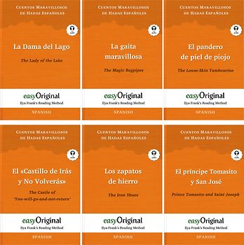 Spanish Fairy Tales Collection (books + audio-online) - Ilya Frank’s Reading Method