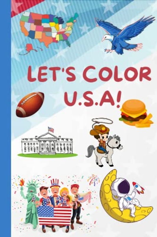Let's Color U.S.A! (Let's Color Series)