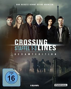 Crossing Lines - Staffel 1-3 Gesamtedition [6 Discs] Blu-ray Disc