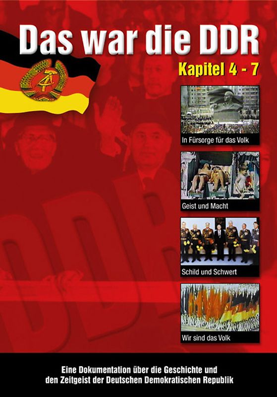 Das war die DDR, Kapitel 4-7 DVD