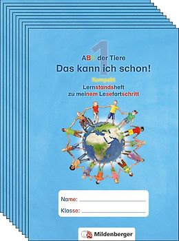 ABC der Tiere 1 – Das kann ich schon! Kompakt – Lernstandsheft zu meinem Lesefortschritt, VPE 10