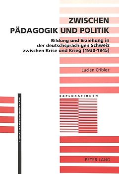 Zwischen Pädagogik und Politik