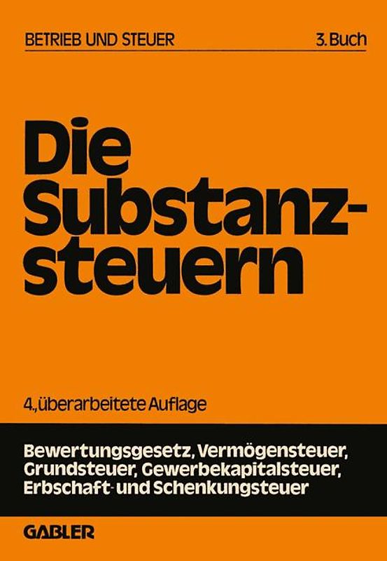 Die Substanzsteuern