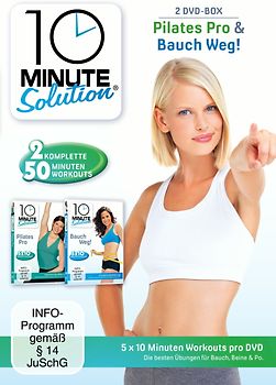 10 Minute Solution - Pilates Pro & Bauch weg! [2 DVDs] DVD