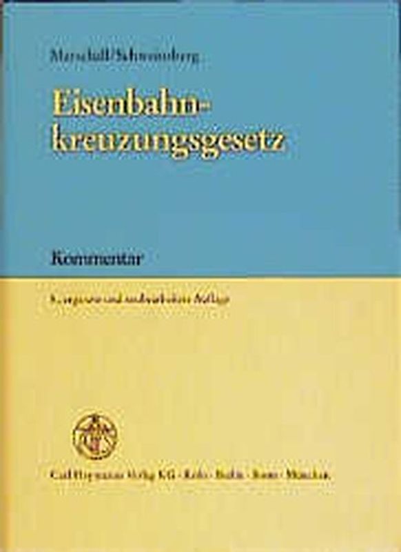 Eisenbahnkreuzungsgesetz