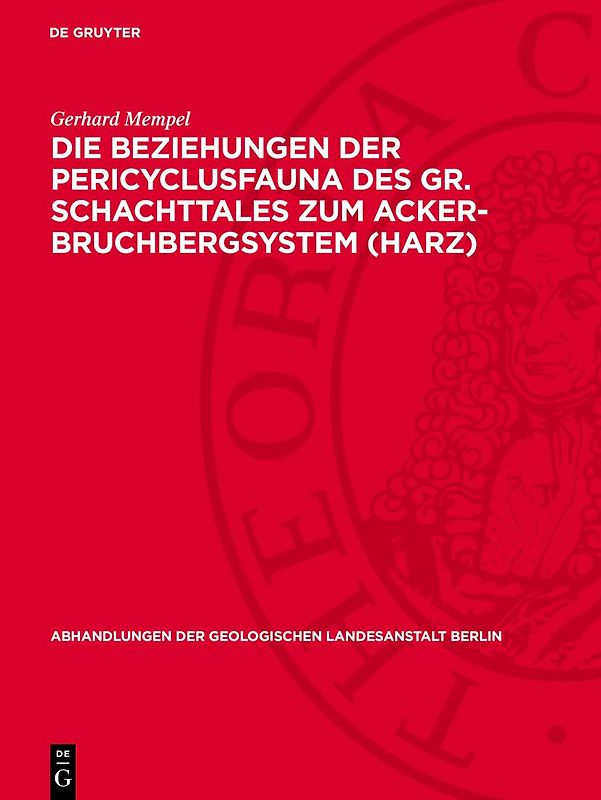 Die Beziehungen der Pericyclusfauna des Gr. Schachttales zum Acker-Bruchbergsystem (Harz)