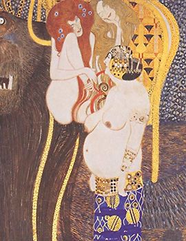 Gustav Klimt Black Paper Sketchbook: Beethoven Frieze | Large Artistic All Black Pages Blank Sketch Pad | Jugendstil Art Nouveau Notebook | Draw with ... Art Supplies (Black Art Sketchbooks, Band 24)