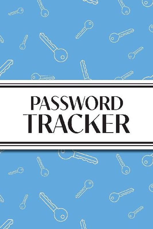 Password Tracker (Blue Keys)