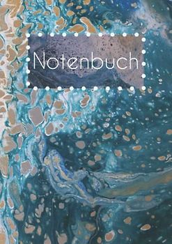 Notenbuch: Notenheft A4 | Musikheft leer | Notenlinien | Komponieren | Musikunterricht | Musikstudium