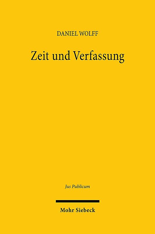 Zeit und Verfassung
