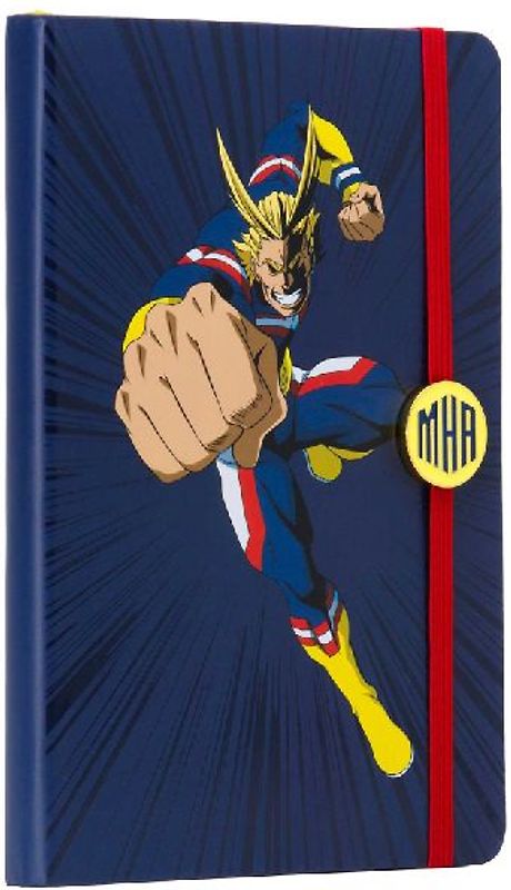 My Hero Academia: All Might Journal with Charm