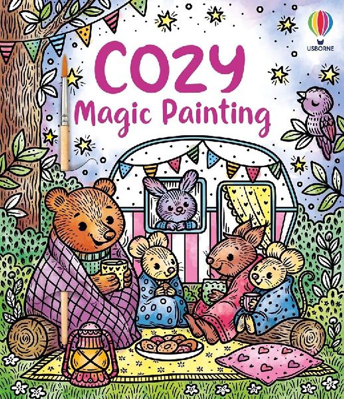 Cozy Magic Painting Book