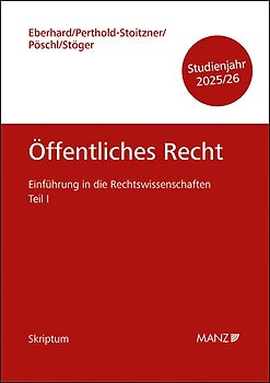 Öffentliches Recht Einführung in die Rechtswissenschaften Teil I