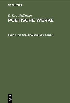 Die Serapionsbrüder, Band 2
