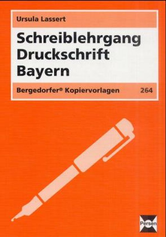 Schreiblehrgang Druckschrift Bayern