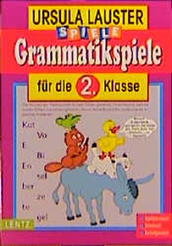 Grammatikspiele für die 2. Klasse