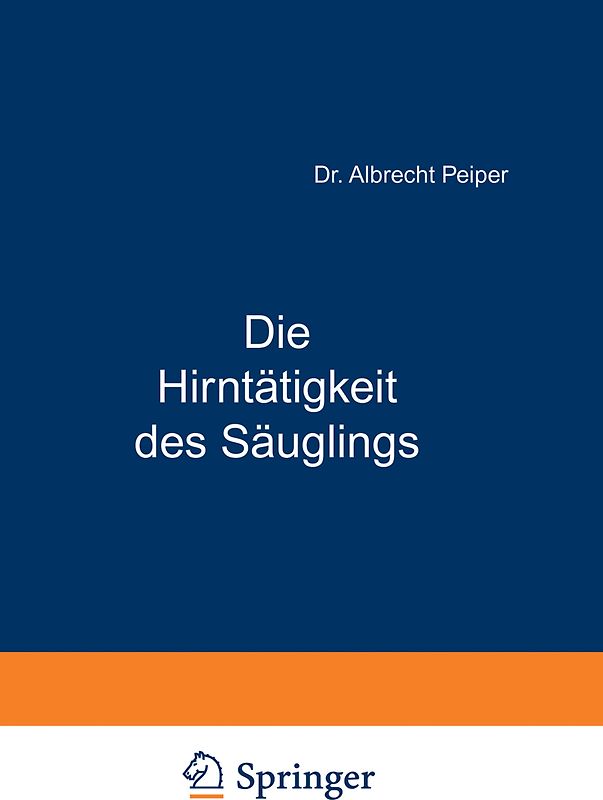 Die Hirntätigkeit des Säuglings