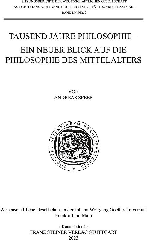 Tausend Jahre Philosophie