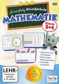 Lernerfolg Grundschule: Mathematik - Klasse 3 + 4 PC Spiele