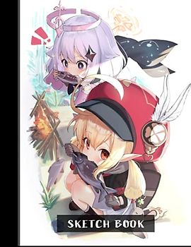 Anime Sketchbook: Fantasy Moe Anime Cute Girl Sketch Book Series for Teen, Girls and Boys - Volume 701: 8.5" x 11" size, 100 Blank Papers for Drawing, Doodling, and Writing