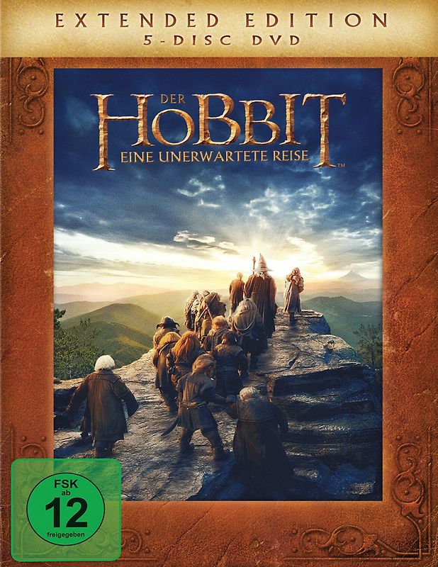 Der Hobbit: Eine unerwartete Reise [Extended Edition 5 DVDs] DVD