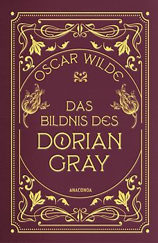 Oscar Wilde, Das Bildnis des Dorian Gray. Gebunden In Cabra-Leder mit Goldprägung