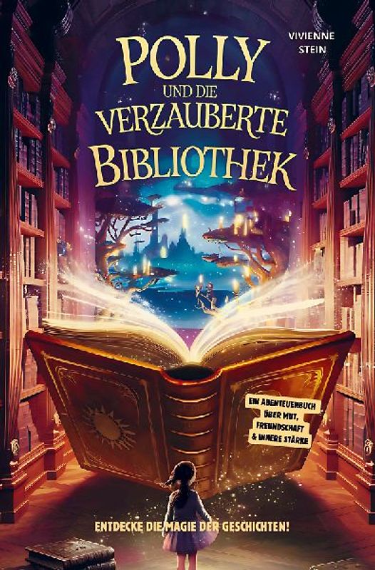 Polly und die verzauberte Bibliothek: Entdecke die Magie der Geschichten!