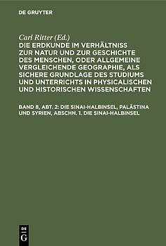 Die Erdkunde von Asien / Ritter, Carl