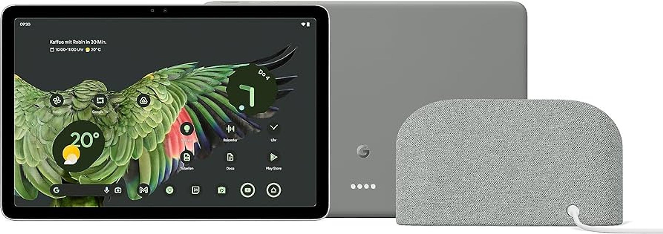 Google Pixel Tablet 11" 128GB [wifi, incl. oplaaddock met luidspreker] hazelaar