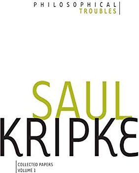 Philosophical Troubles: Collected Papers, Volume 1