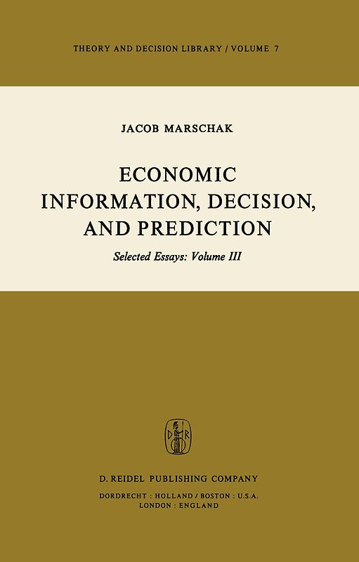 Economic Information, Decision, and Prediction
