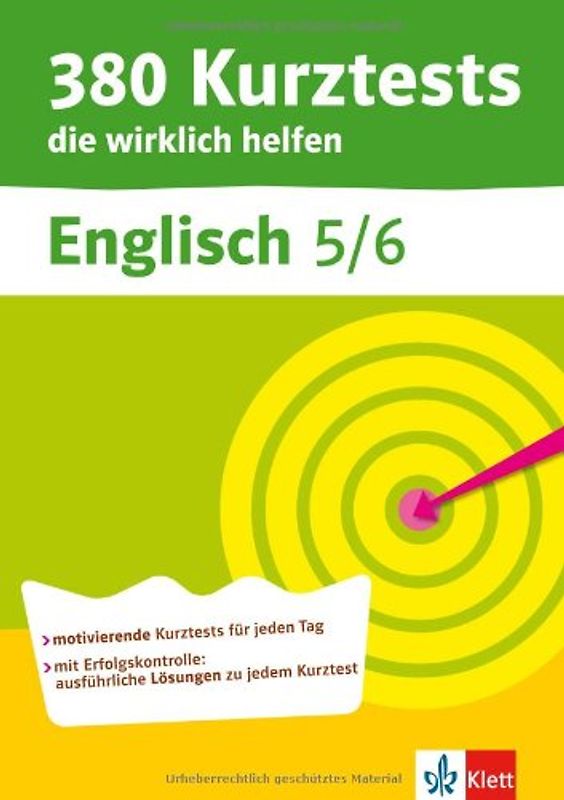 380 Kurztests die wirklich helfen Englisch
